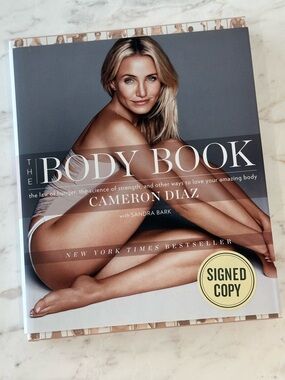 The Body Book by Cameron Diaz - Signed Copy Autographed